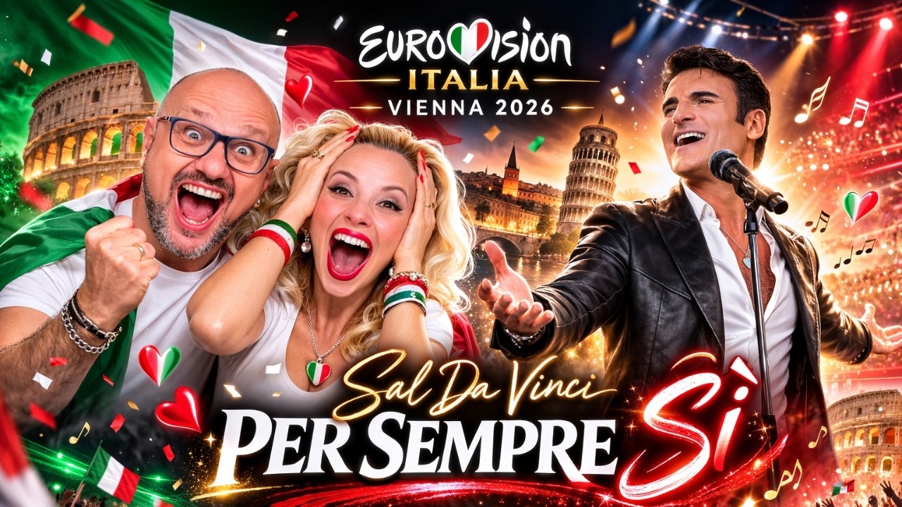 🇮🇹 Сал да Винчи — Навсегда да 🇮🇹Реакция Италии на Евровидение 2026