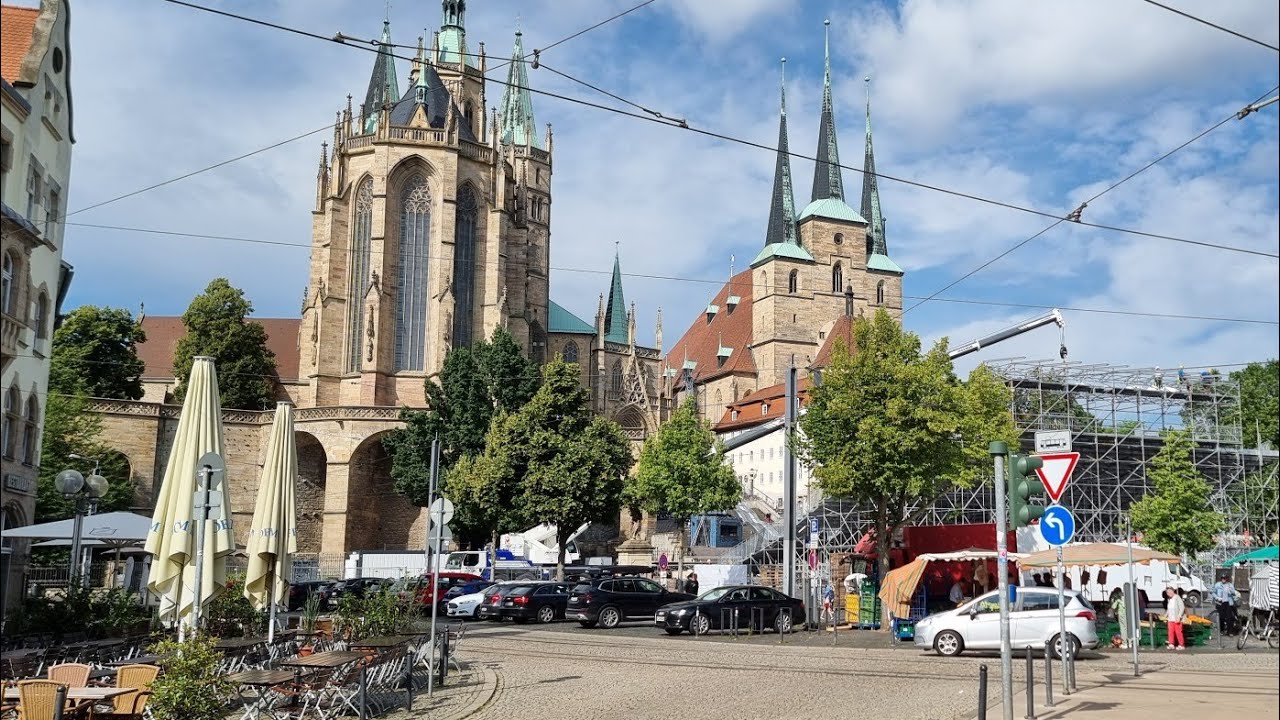 Teil 2️⃣ Erfurt entdecken und deutsche Kultur nicht verstecken ‼️ Krämerbrücke I Zitadelle uvm. 👋