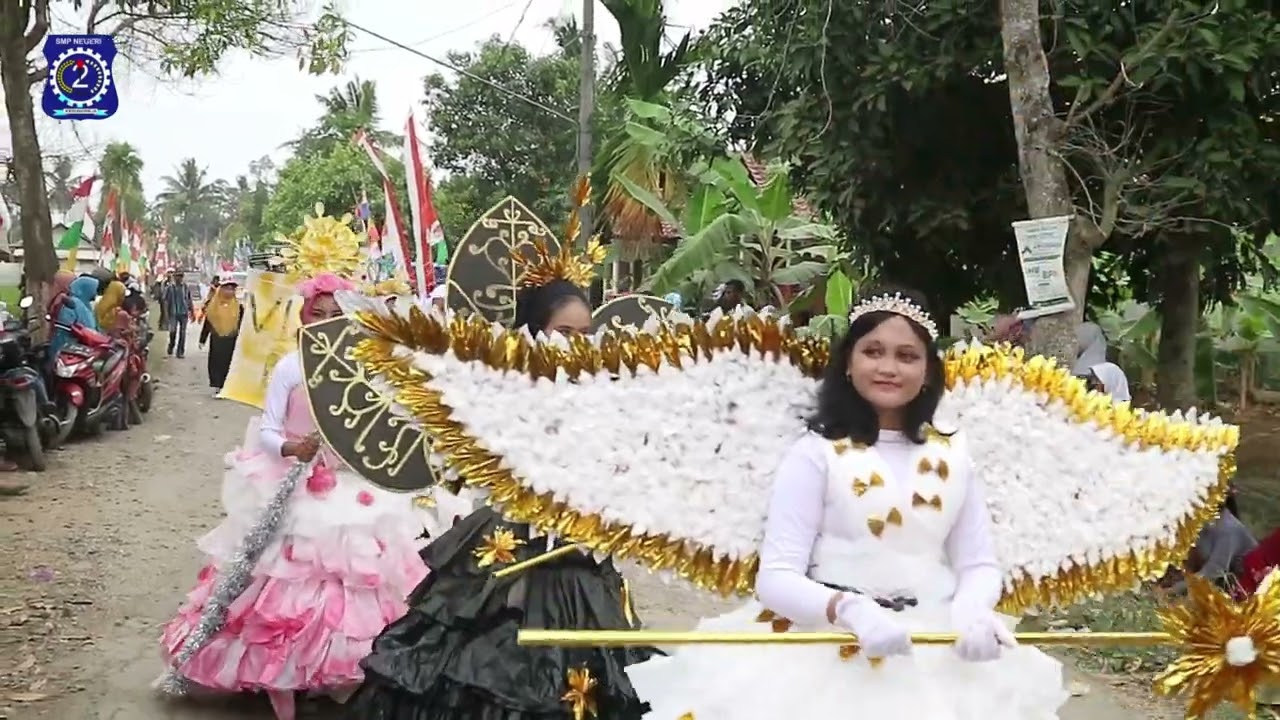 Kontingen Karnaval SMPN 2 Kedungreja 2024