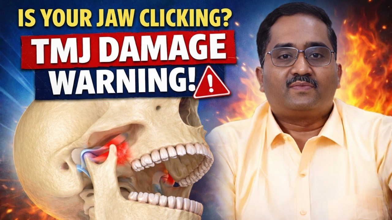 Jaw Clicking Sound? | 3 Red Flags of TMJ Damage You Should NEVER Ignore!