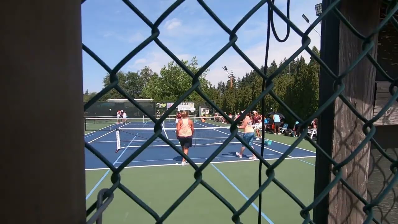 Lauren and Kelsey Match 1 Game 1