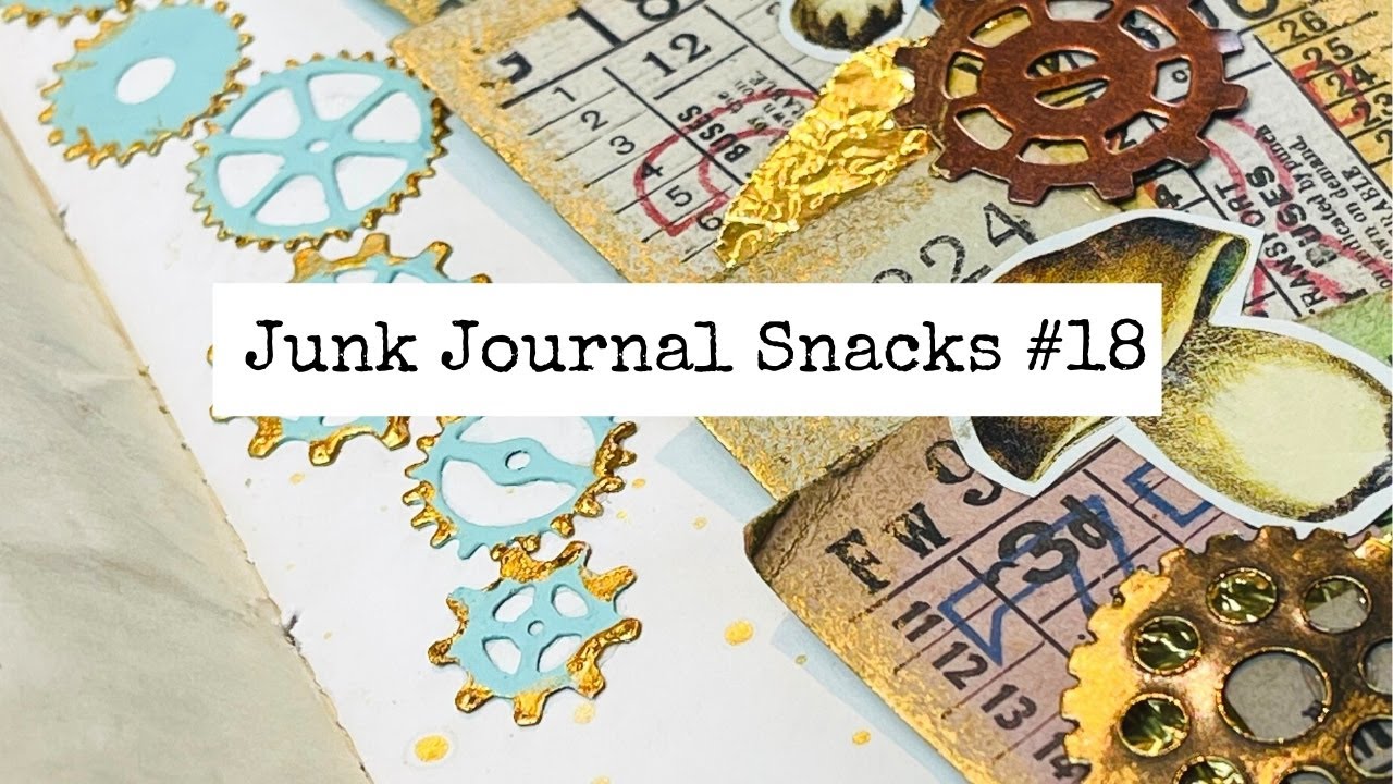 Ticket-Snippet Roll Thingy/Junk Journal Snacks #18 - Bitesized Inspiration For Your Journal!