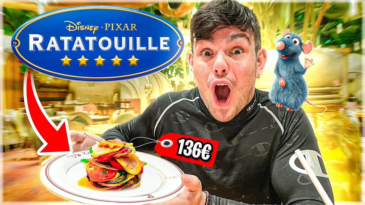 PRUEBO EL RATATOUILLE en el RESTAURANTE 