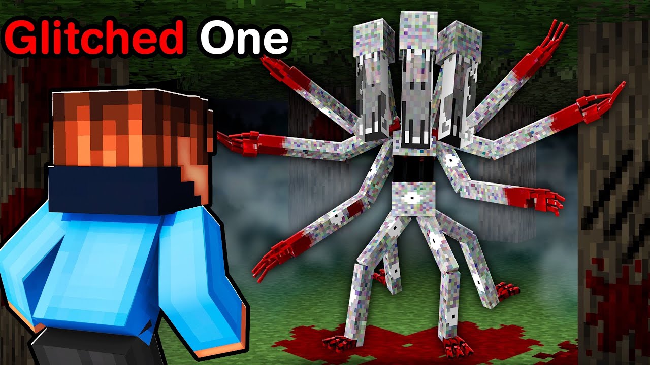 I Added THE GLITCHED ONE Into Minecraft..