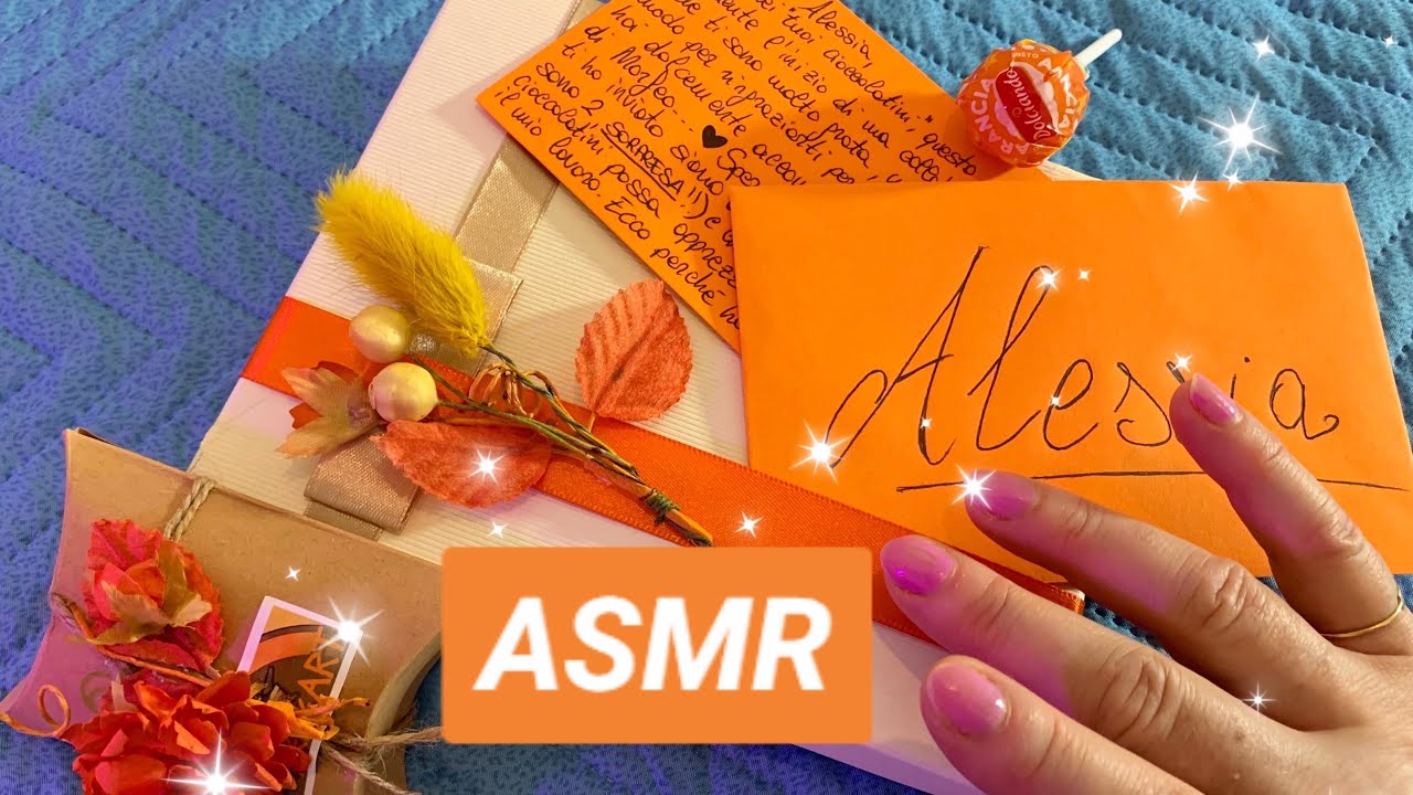 ASMR: 🍫 Cioccolatini miei sono passata a trovarvi.... guardate che meraviglia!!🎁 MedeART