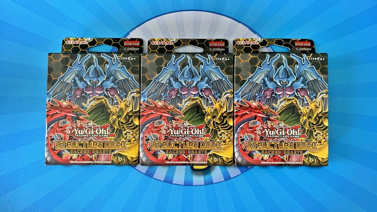 Sacred Beasts Structure Deck Opening/Unboxing Yugioh Karten + VERLOSUNG