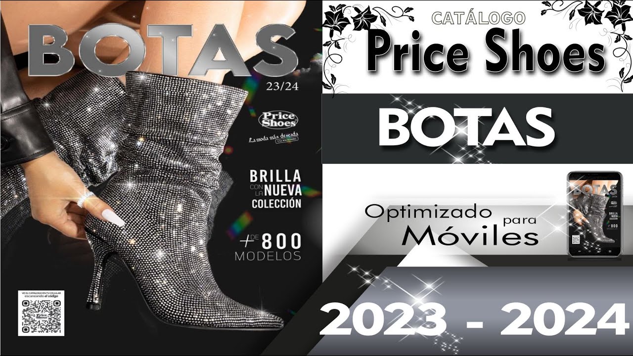 CATALOGO PRICE SHOES BOTAS 2023 2024