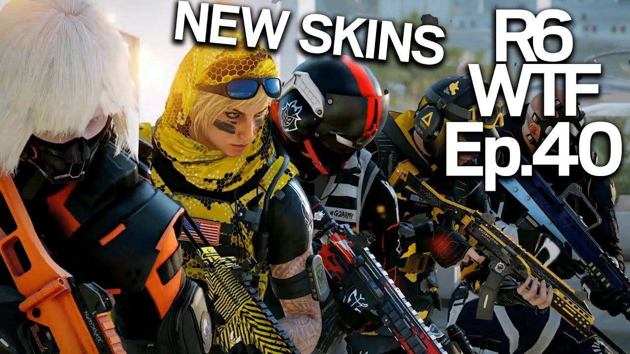 ALL NEW PRO LEAGUE SKINS | R6WTF Ep.40 Rainbow Six Shadow Legacy Funny & Best Clips