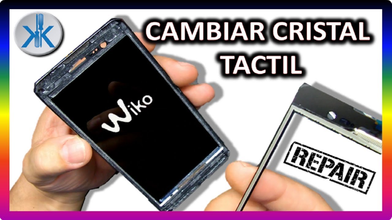 👍 Wiko lenny 2 como cambiar pantalla cristal tactil digitalizador. replace touch screen digitizer