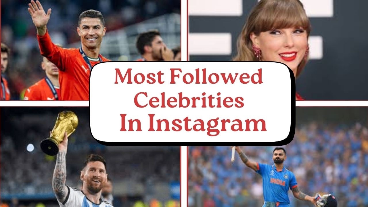 Most Followed Celebrities in Instagram #cristianoronaldo #cr7 #messi #rock  #kohli #instagram
