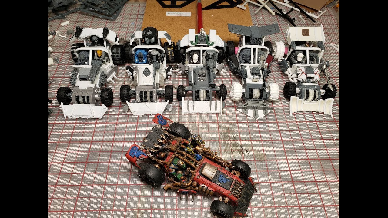 Ork Shokkjump Dragsta Kitbash - Warhammer 40k