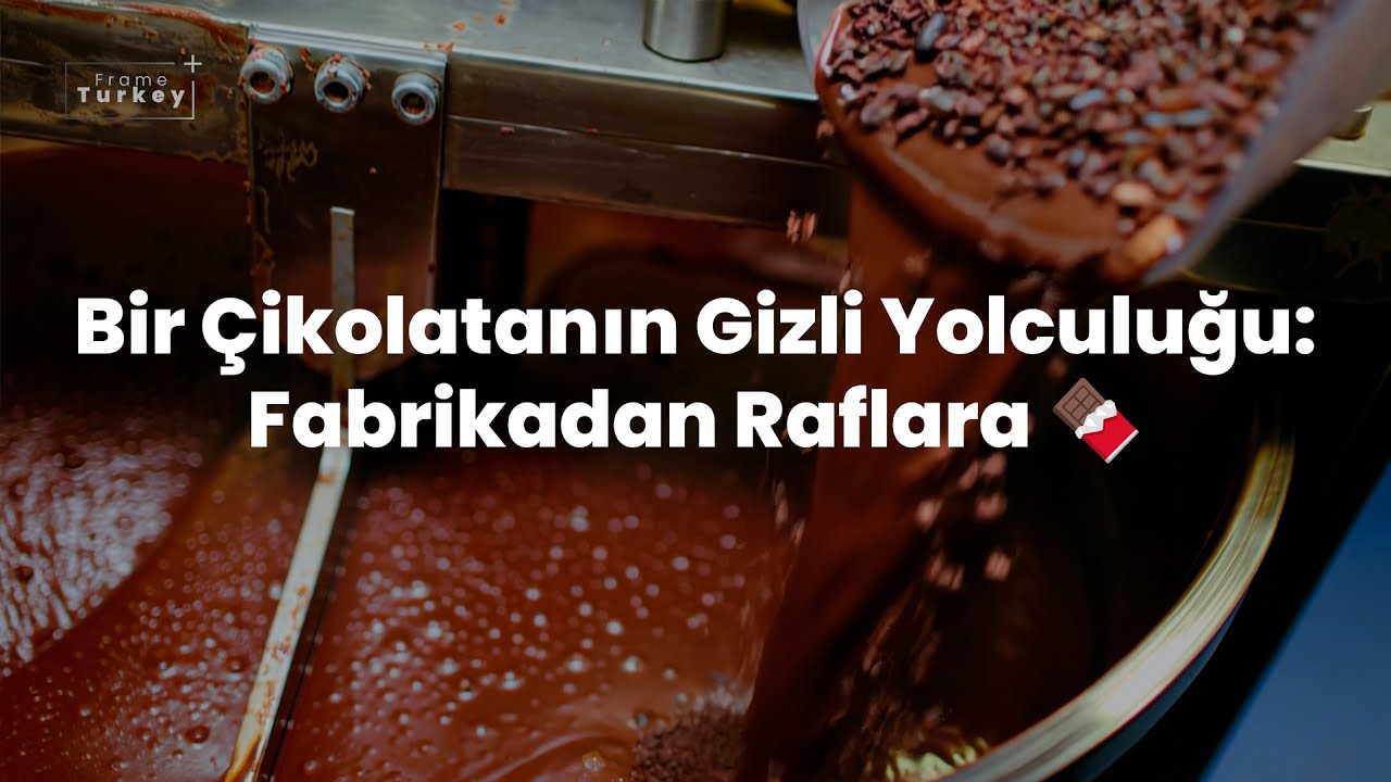 Bir Çikolatanın Gizli Yolculuğu: Fabrikadan Raflara 🍫
