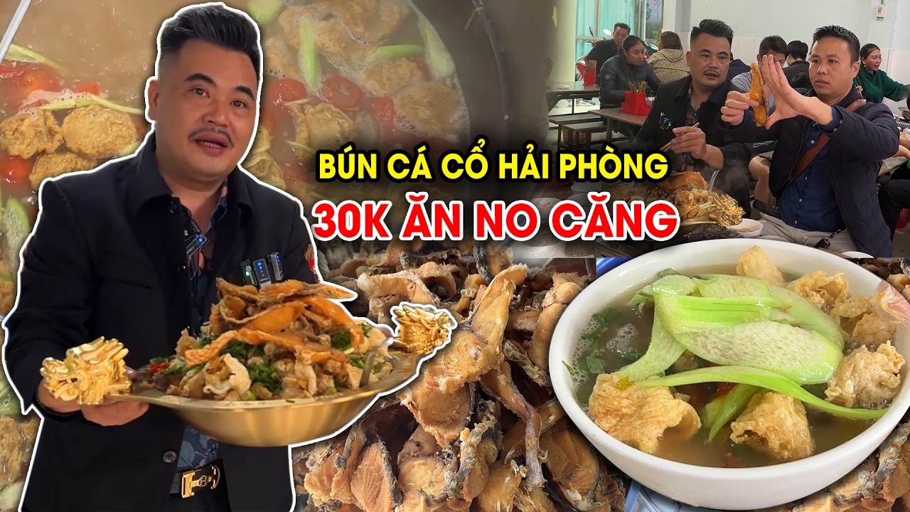 Quán Bún Cá Cổ Lâu Đời Nhất Hải Phòng Hàng Trăm Khách Ăn Mỗi Ngày