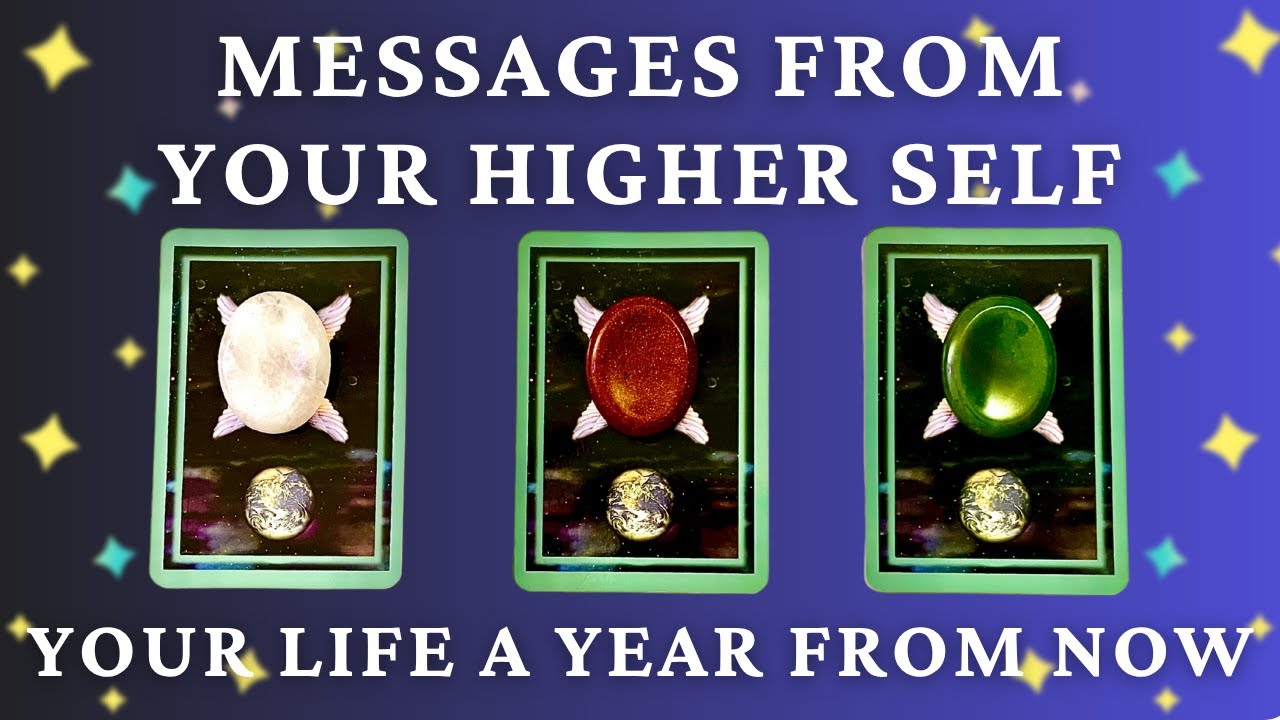 Where Will You Be a Year From Now? ⏳🔮 Your Future Self&rsquo;s Message ⚡️ Pick A Card
