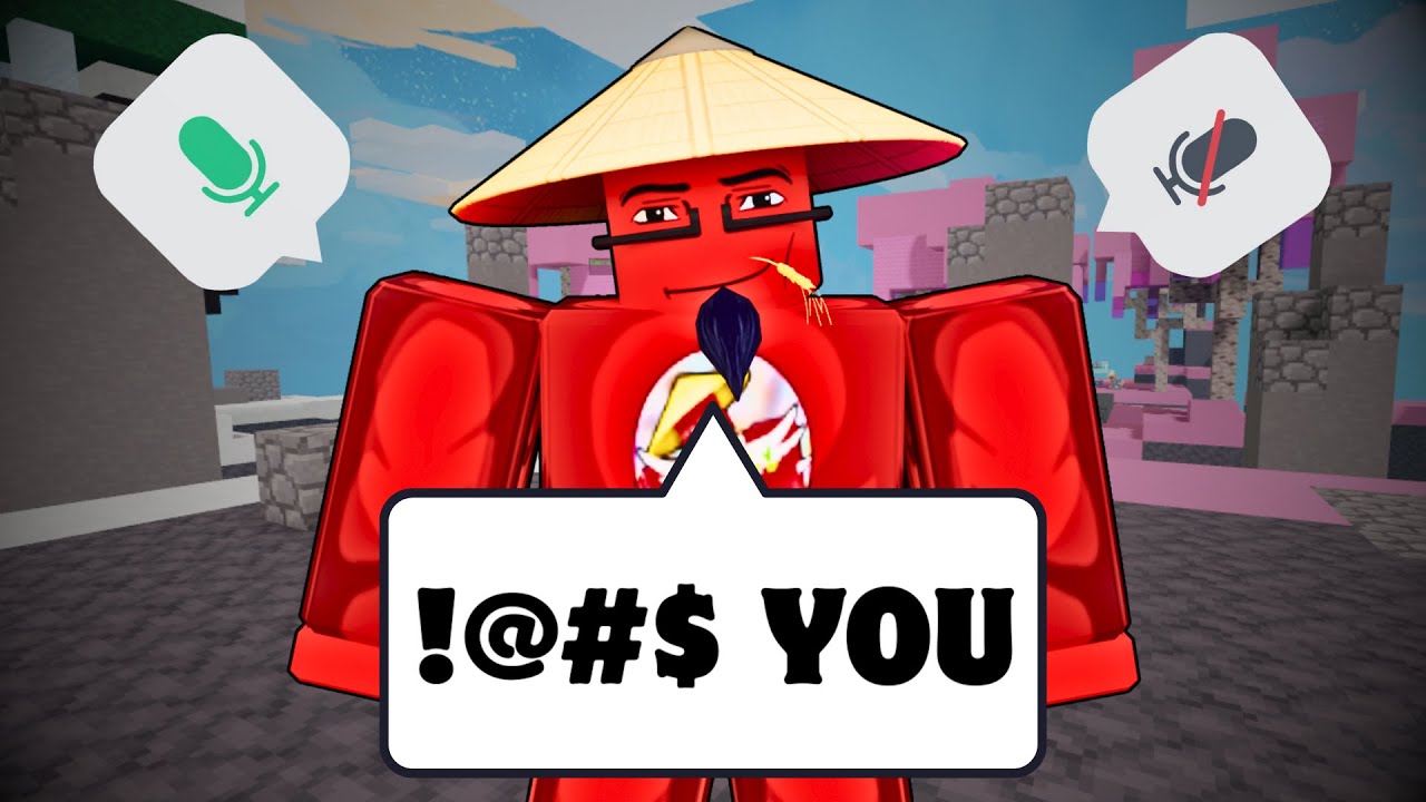 The TOXIC KING of VOICE CHAT is BACK! (Roblox Bedwars)