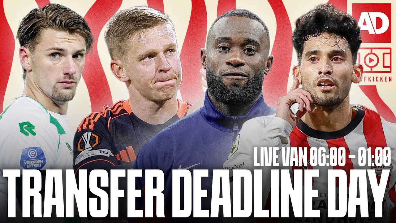 LIVE: TRANSFER DEADLINE DAY! | AD X FC AFKICKEN | 3 februari 19 uur lang!