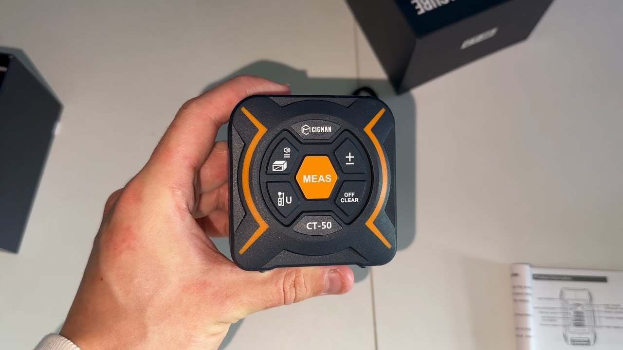 Cigman CT50 Laser Tape Measure