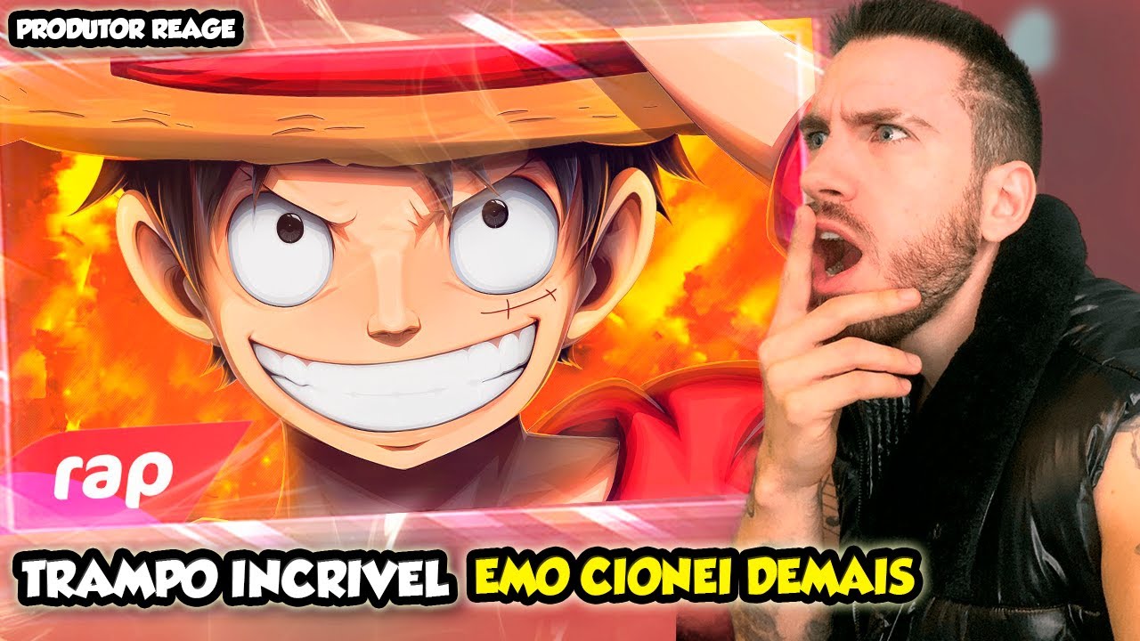 Rap do Luffy (One Piece) - CHAP&Eacute;U DE PALHA | NERD HITS (REACT,  AN&Aacute;LISE)