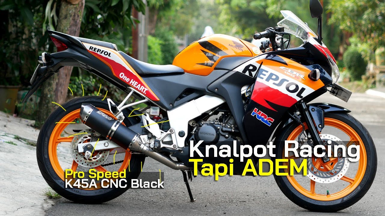 Knalpot Pro Speed di CBR150R CBU | Empuk, Adem | #tmcblog