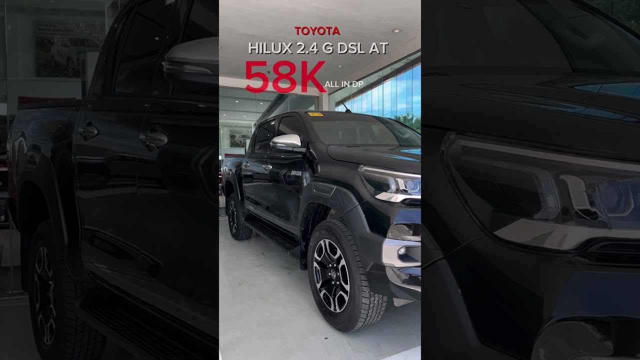 2026 𝐇𝐈𝐋𝐔𝐗 2.4 𝐆 4𝐱2 𝐃𝐒𝐋 𝐀𝐓 🚘 #hilux #hilux4x2 #toyota #toyotatuguegarao