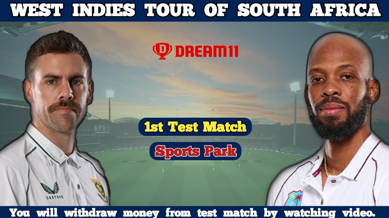 South Africa vs West Indies || SA vs WI || Weather Report || Pitch Report || Match Winner - Preview