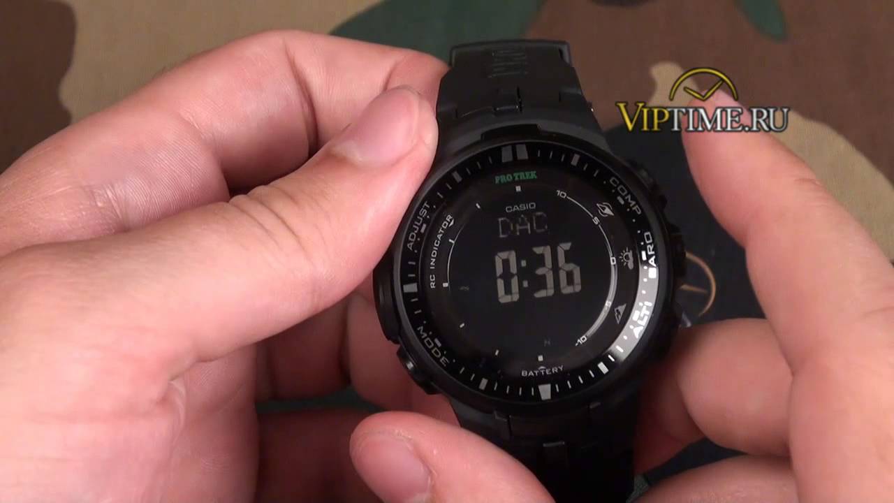 Casio prw-3000-1a Видео обзор от магазина часов Viptime.ru