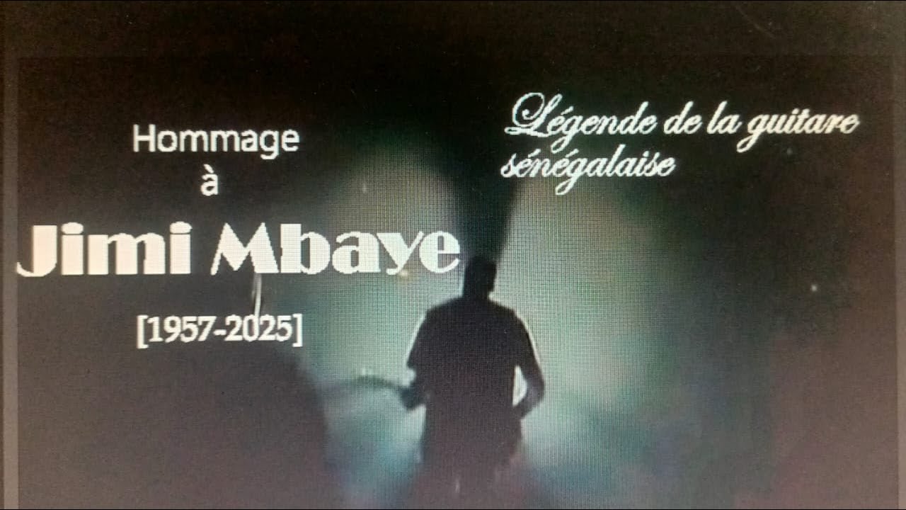 Jimi Mbaye - [1957 - 2025] Légende de la guitare sénégalaise