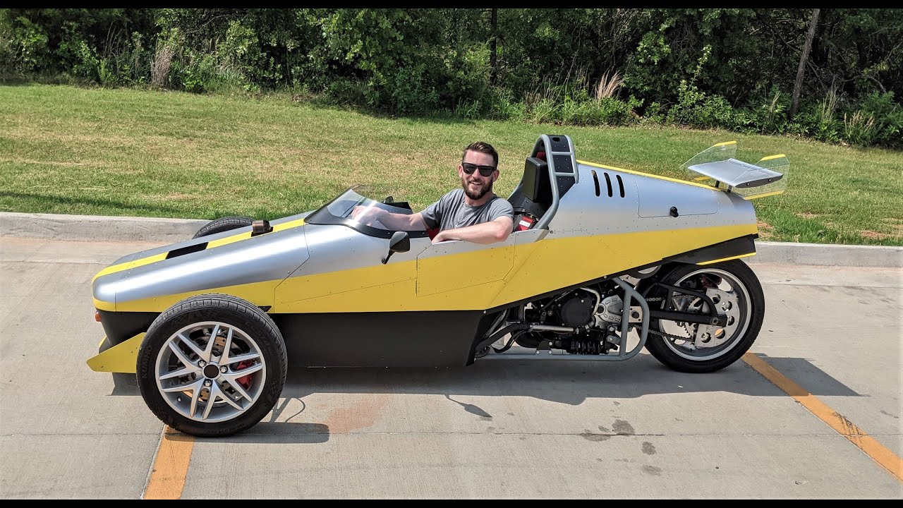 Home built reverse trike.   Version DS 3.0