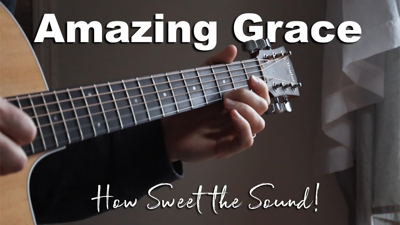Amazing Grace - Fingerstyle Guitar - Josh Snodgrass (with tab)