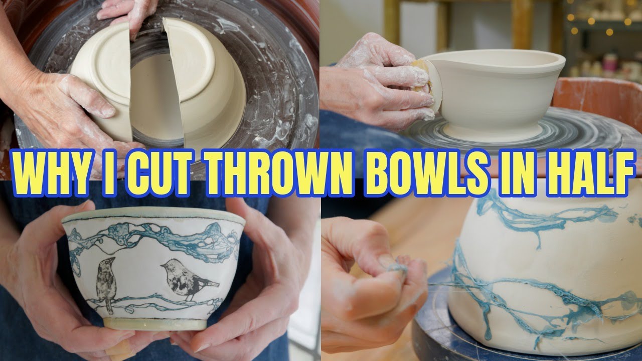 Altering Thrown Bowls - How To Add Variety To Your Work
