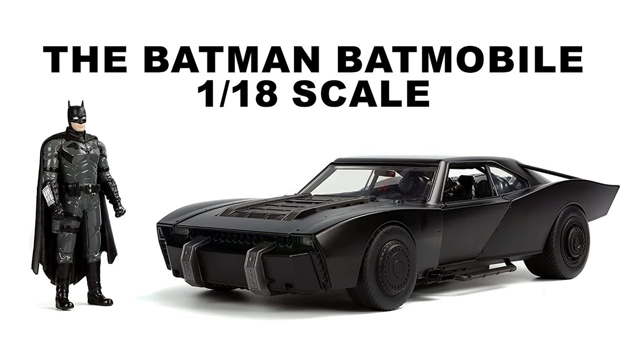 The Batman Batmobile 1/18 Jada Scale Die Cast Model Review (Better than Hot Wheels Elite?)