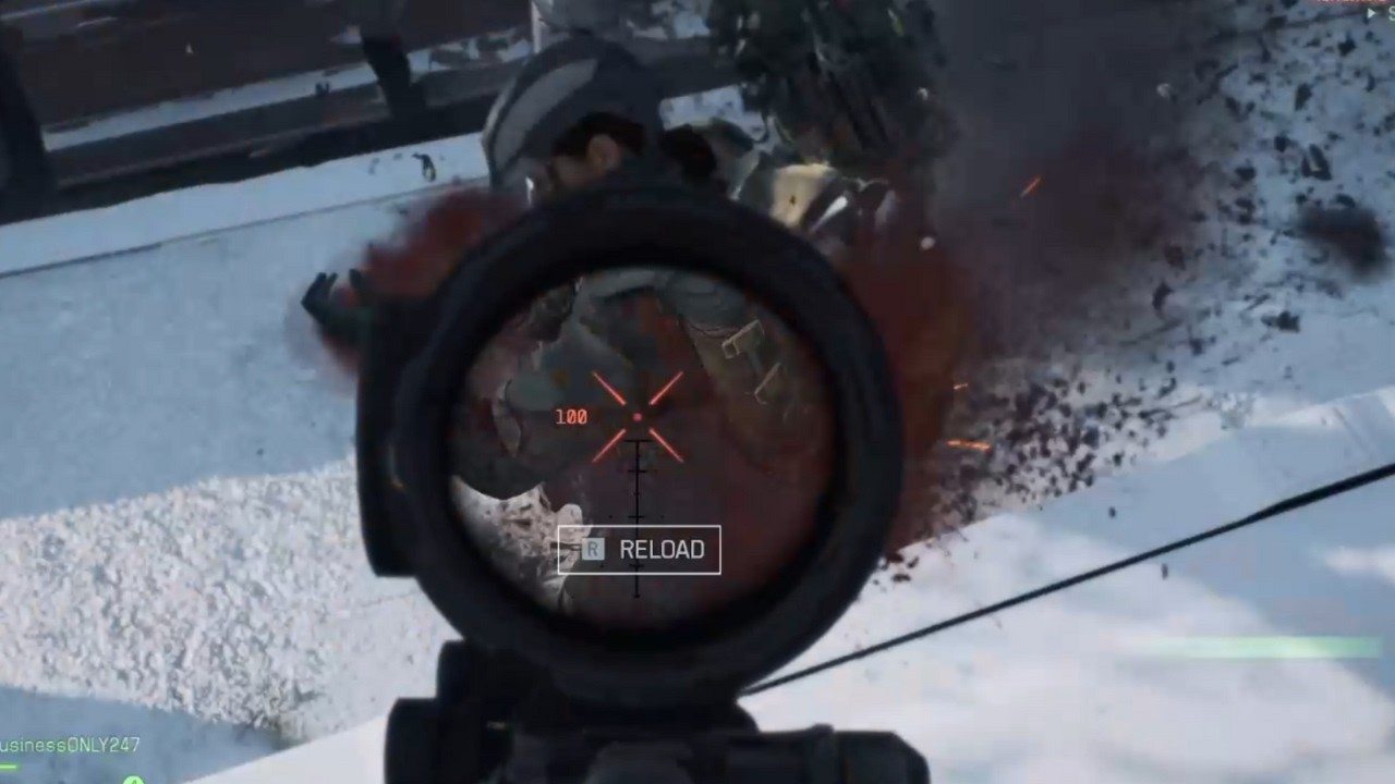 Walking people down in BF6