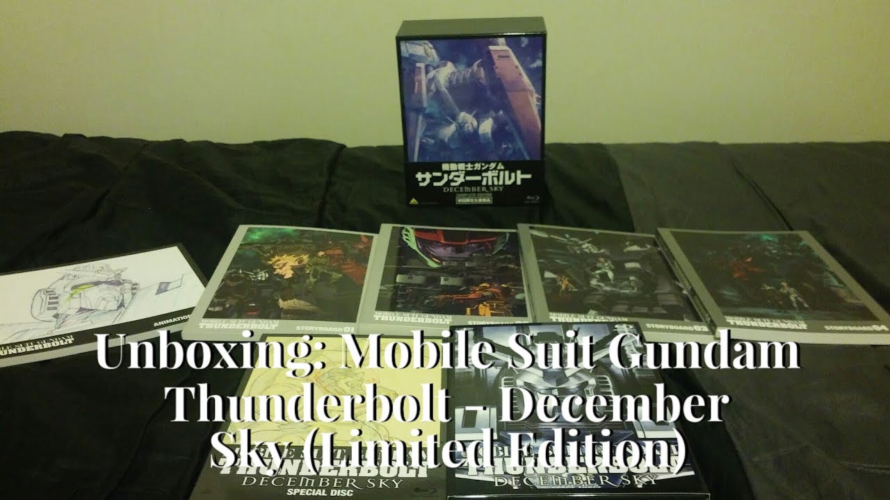 Unboxing: Mobile Suit Gundam Thunderbolt - December Sky (Limited Edition)