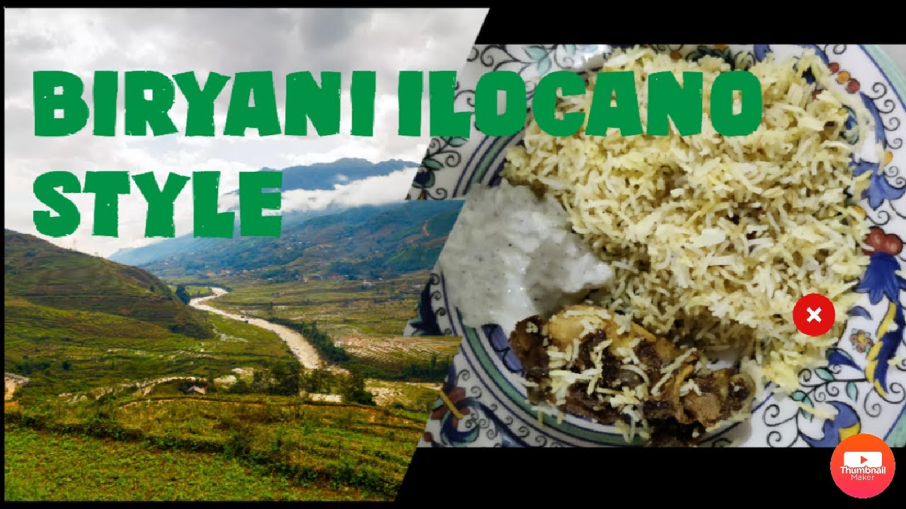 Cooking biryani/Ilocano style