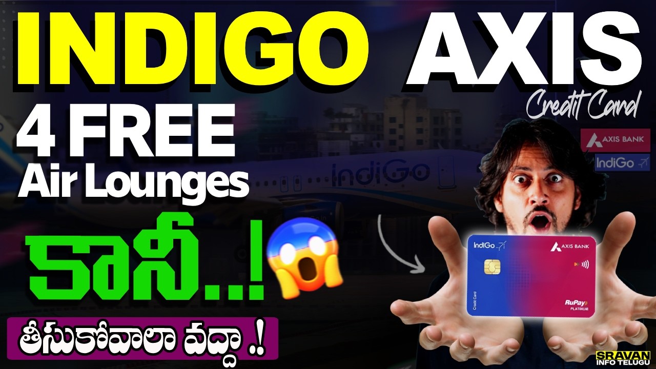 🔥 NEW LAUNCH: Indigo Axis Bank Credit Card Review Telugu | Axis Bank Credit cards | Credit Cards