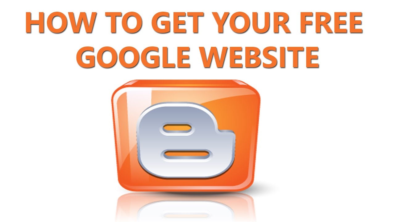 HOW TO SETUP A FREE GOOGLE WEBSITE - NO HOSTING FEES