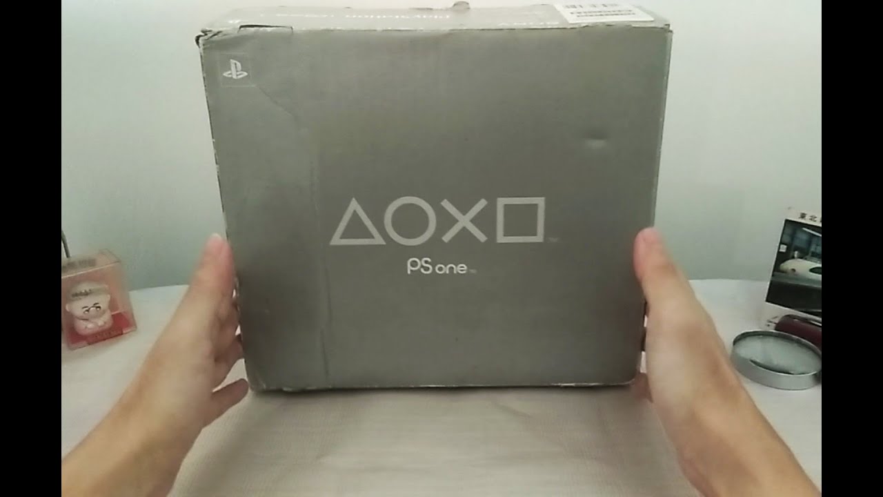 Unboxing PS1 Slim SCPH-103,  Playstation PSONE NTSC-J Console Production year 2003