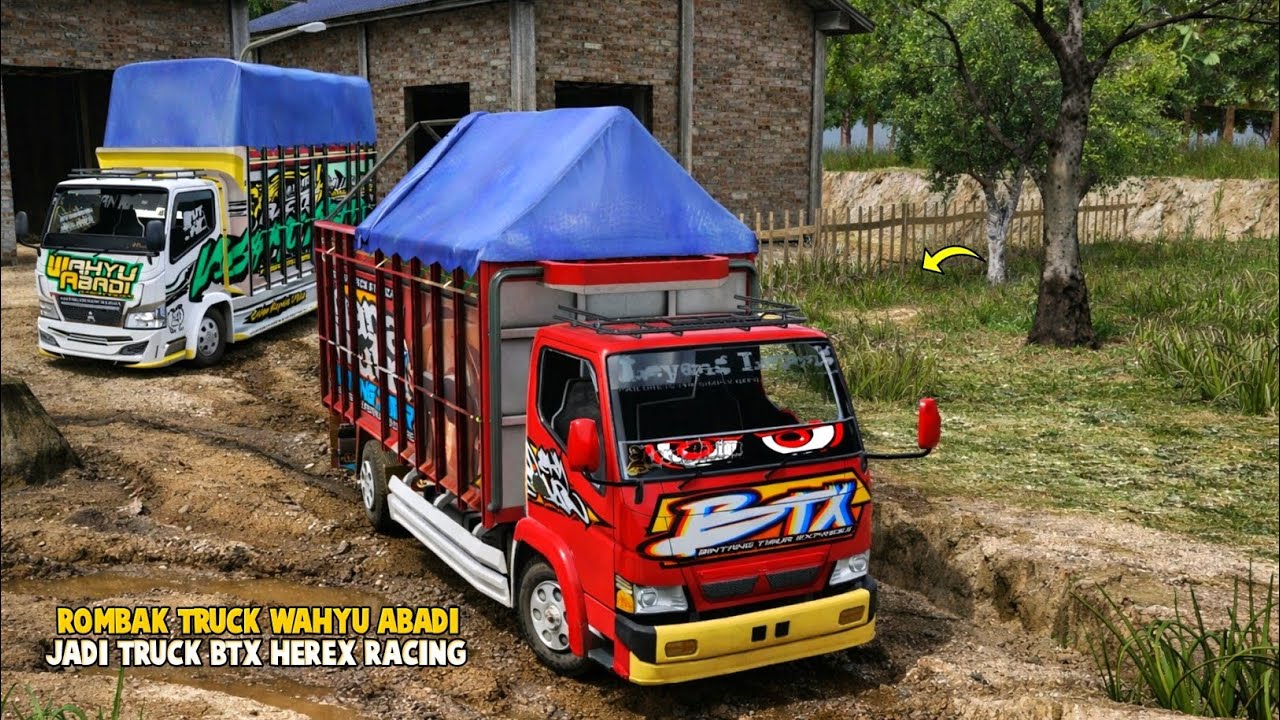 Ngebet Herex Resing😂Aku Rombak Truck Wahyu Abadi Jadi Truck BTX Herex🔥ES Truck Simulator ID
