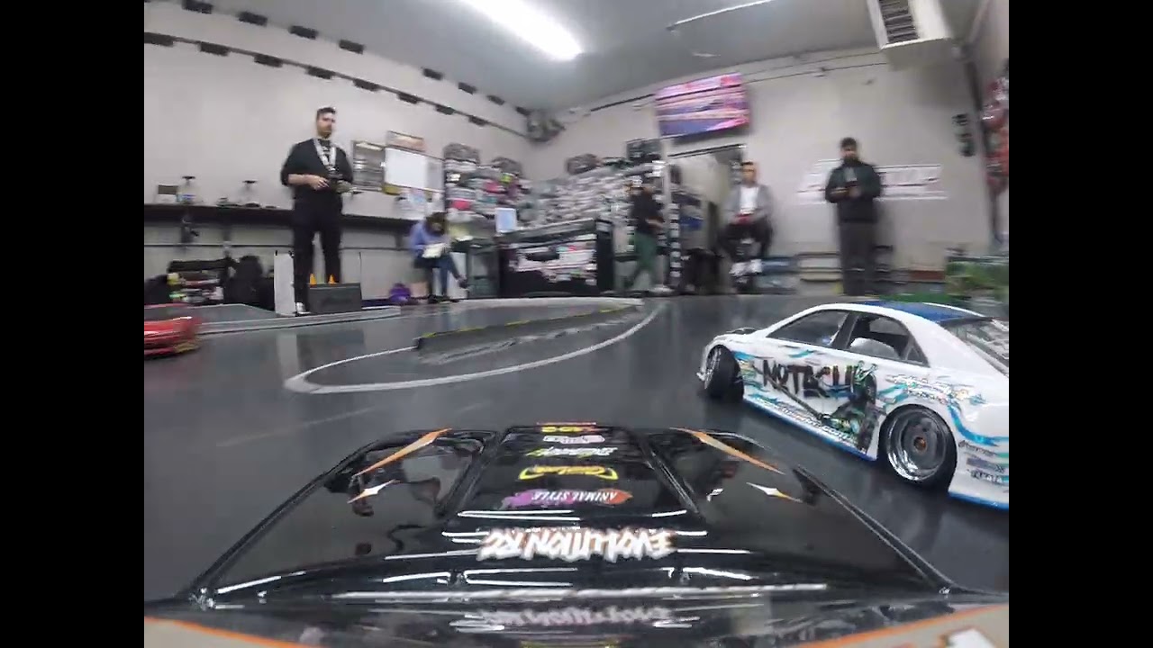 Me and the homie Phil sliding around at our home track #rcdrift