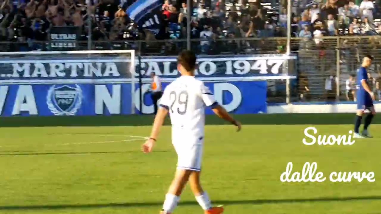 CURVA NORD MARTINA IN AZIONE CONTRO IL CASARANO PLAYOFF  [12/05/2024]