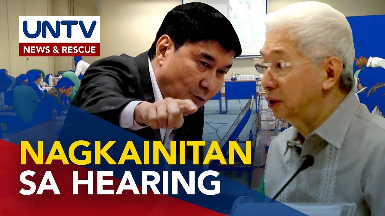 Sen. Tulfo at DTI Sec. Pascual, nagkasagutan sa budget hearing sa Senado