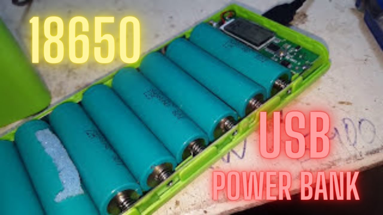 New 8x 18650 USB  power banks from ebay have arrived