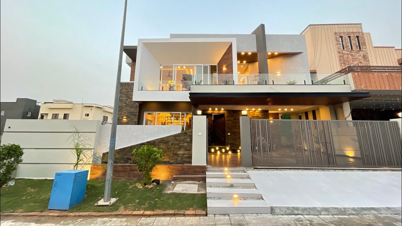 1 Kanal Ultra Modern Luxury House For Sale in DHA Islamabad