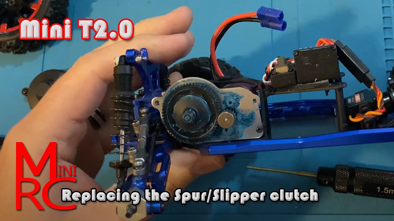 Mini T2.0 - Replacing the Spur/Slipper clutch, and some other random fixes.