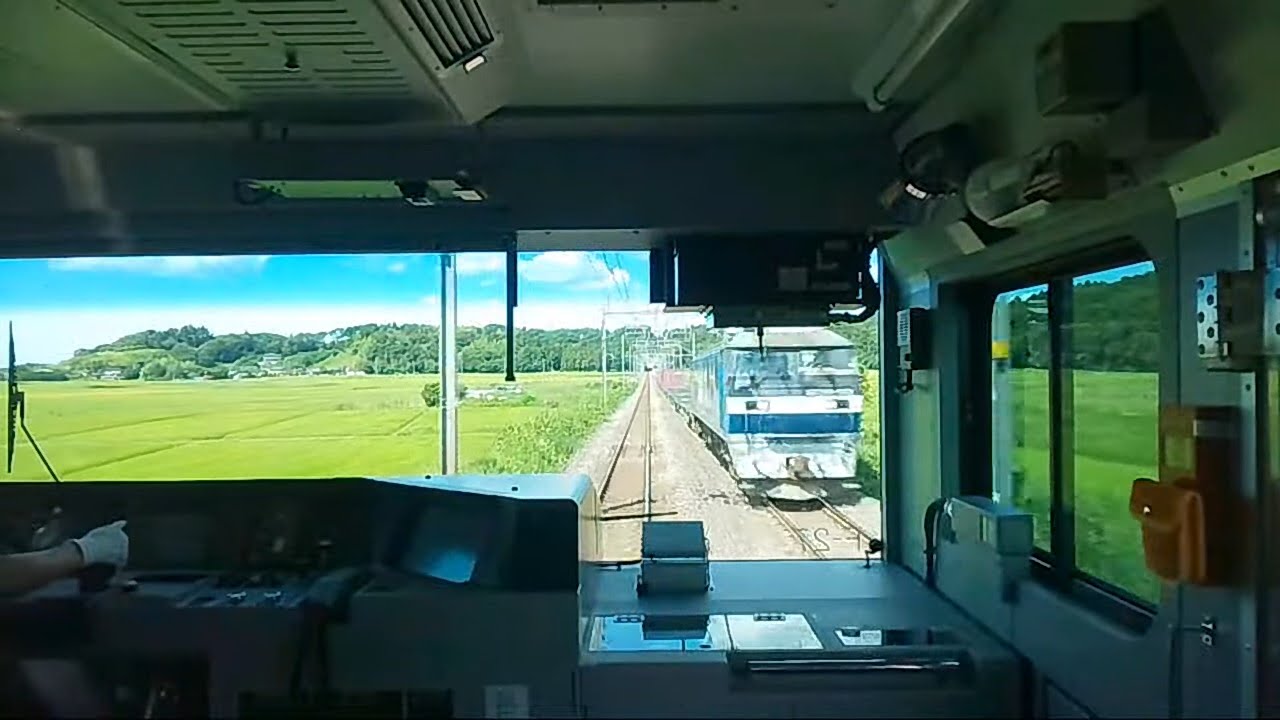 The Sobu & Narita Line from Chiba to Narita Airport, Japan, July 20, 2023 [RJS Live]