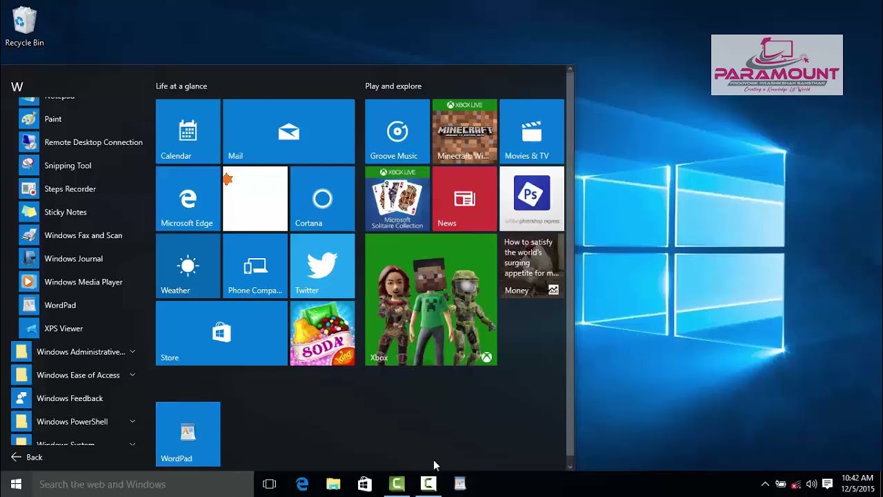 20 MICROSOFT WORDPAD APP INTERFACE SECTION WIN 10