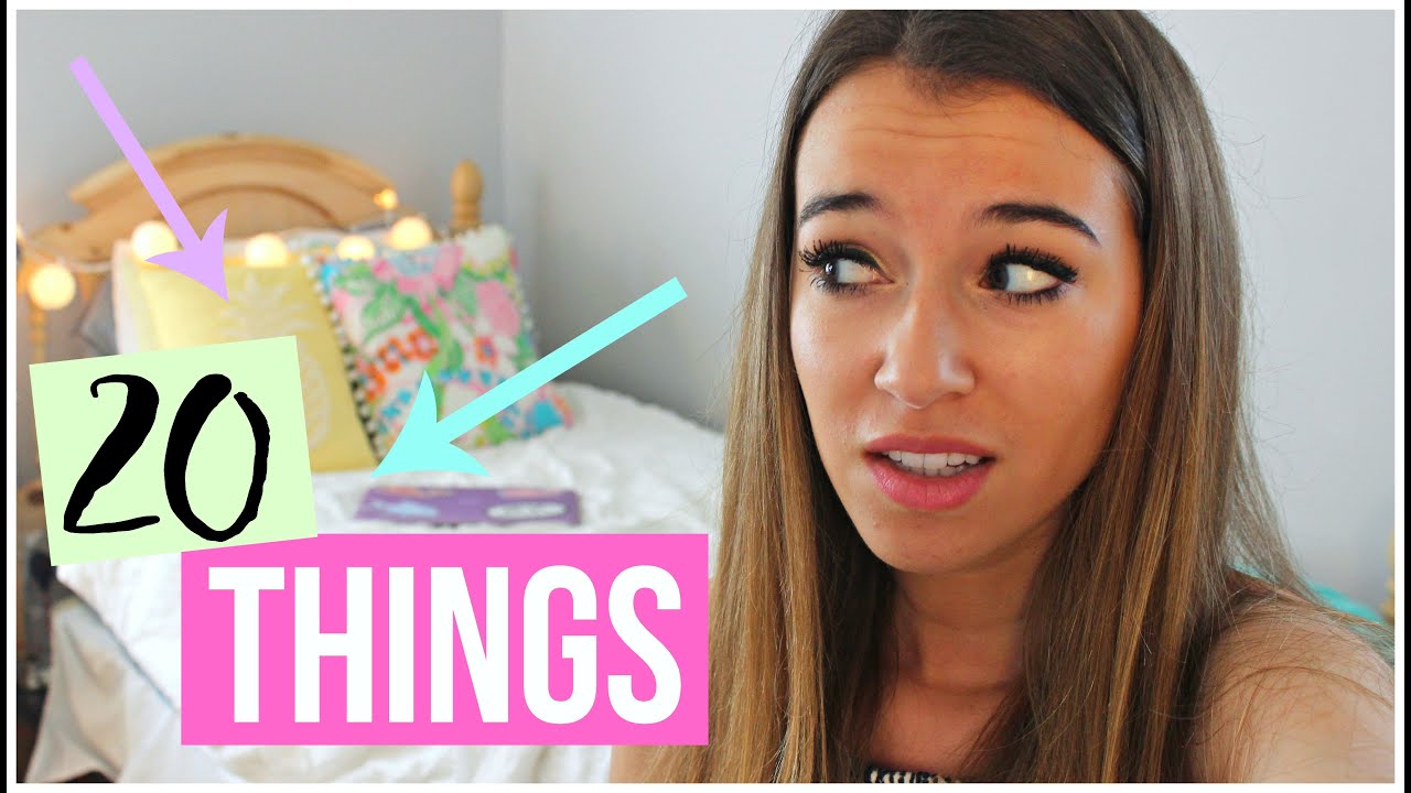 20 Things I Wish I Knew Before My Freshman Year of College!