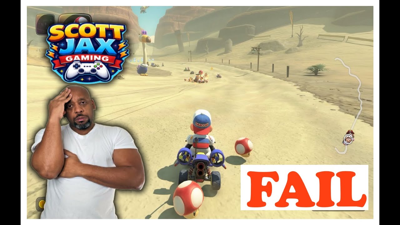 Mario Kart: финишировать последним ОДИН раз = выйти из игры