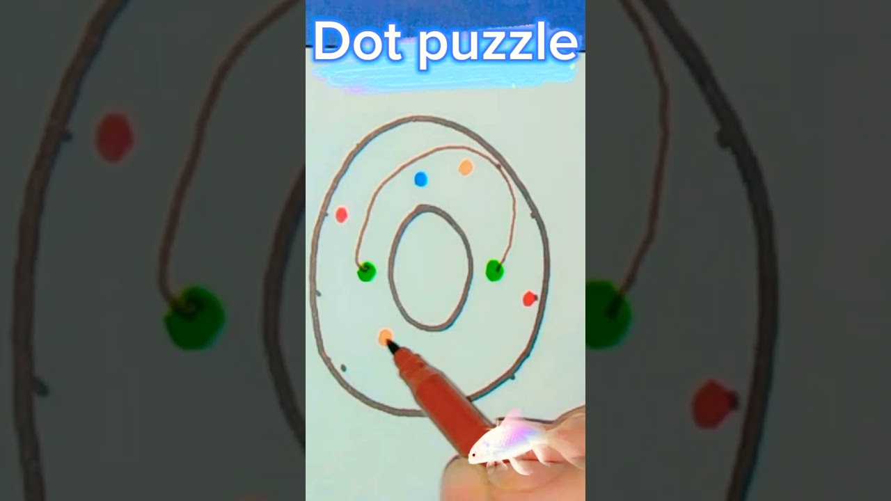 Connect the dots of same color|mind game|viral challenge|puzzle challengeldot puzzle solve|high IQ