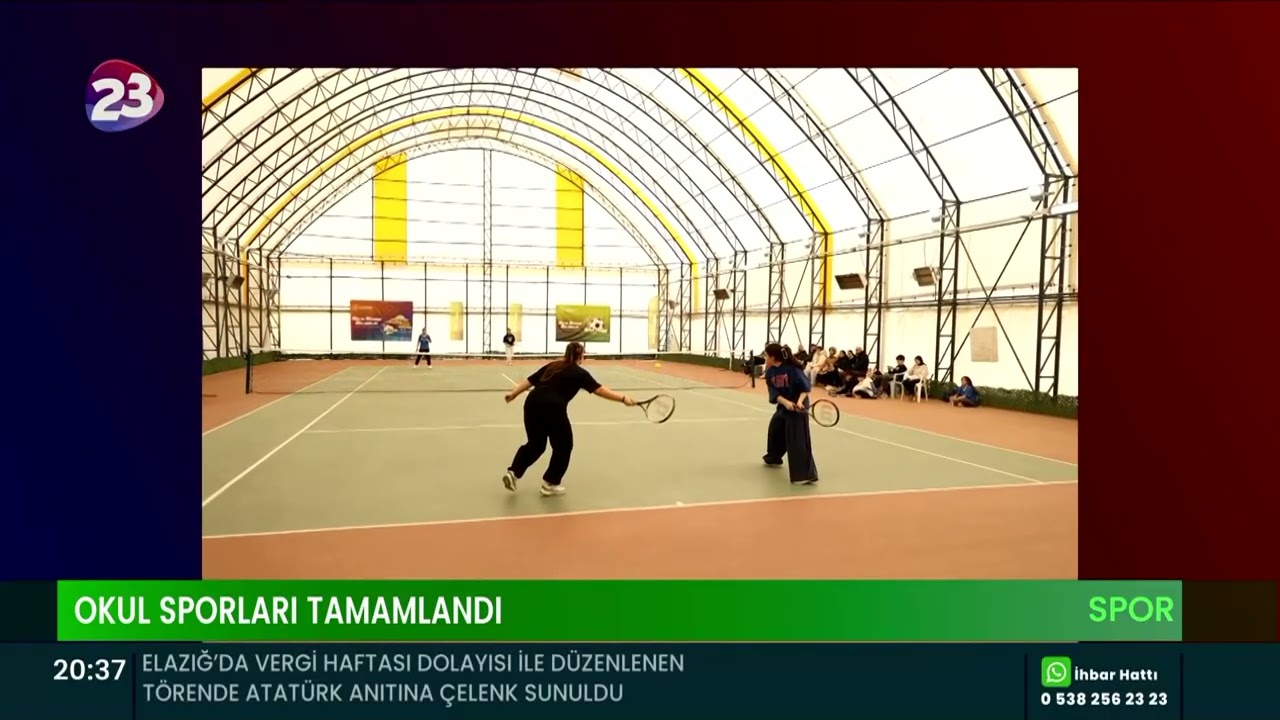 OKUL SPORLARI TAMAMLANDI
